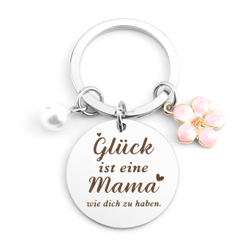 OZOSHINE Muttertagsgeschenk Mama Schlüsselanhänger Mit Gravur Geburtstagsgeschenk Für Mama Geschenk Mama Geburtstag Mutter Geschenk Yon Kindern Zum Geburtstag Muttertag Weihnachten Valentinstag Oster von OZOSHINE