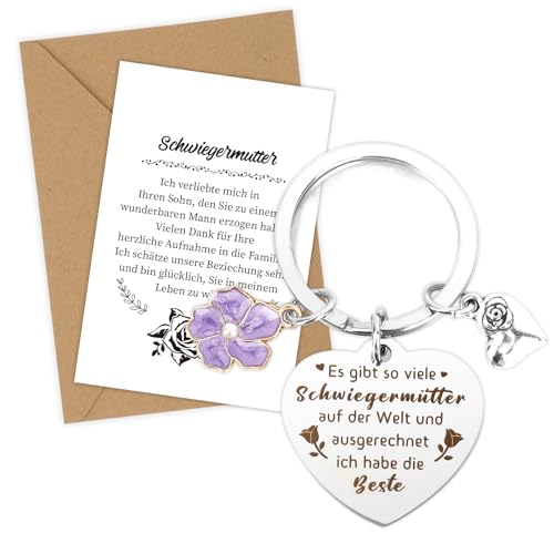 Schwiegermutter Geschenke Schlüsselanhänger Damen Geschenk Schwiegermutter Geburtstag Geburtstagsgeschenk Von Schwiegertochter Dankeschön Schwiegermama Geschenke Mit Karte Umschlag Muttertagsgeschenke Schwiegermutter Geschenke Schlüsselanhänger Damen Geschenk Schwiegermutter Geburtstag Geburtstagsgeschenk Von Schwiegertochter Dankeschön Schwiegermama Geschenke Mit Karte Umschlag Muttertagsgeschenke von OZOSHINE