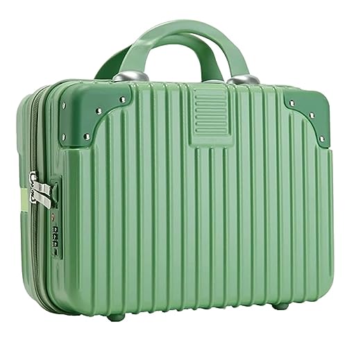 OZSSLJJ Handgepäck Wiederaufladbare Funktion Design Koffer Damen Passwort Boarding Gepäck Handgepäck(C,14inch) von OZSSLJJ