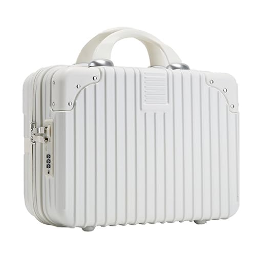 OZSSLJJ Handgepäck Wiederaufladbare Funktion Design Koffer Damen Passwort Boarding Gepäck Handgepäck(E,14inch) von OZSSLJJ