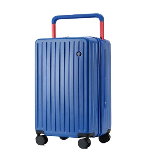 OZWYCY Rollkoffer Breiter Trolley-Koffer, Universal-Rollenkoffer, Flacher Boden, Trolley-Koffer for Männer Und Frauen, Code-Koffer Reisekoffer(A,20in) von OZWYCY