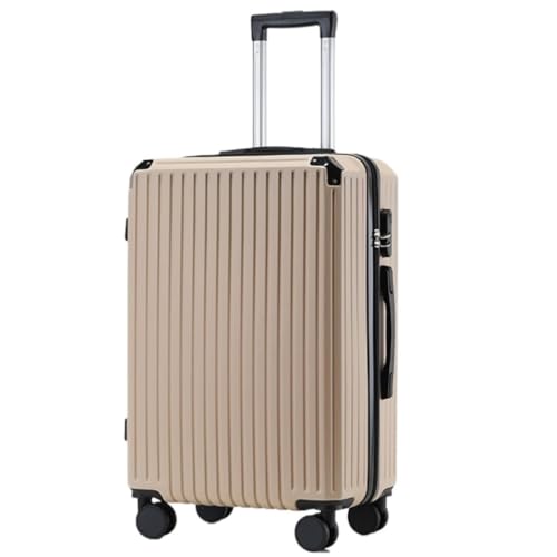 OZWYCY Rollkoffer Gepäck-Boarding-Koffer, Leichter Studenten-Unterkunftskoffer for Männer Und Frauen, Geräuschloser Trolley-Koffer Reisekoffer(K) von OZWYCY