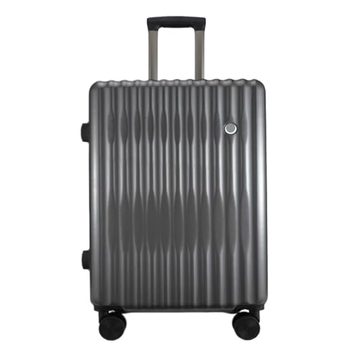 OZWYCY Rollkoffer Gepäck-Koffer for Männer und Frauen, Boarding-Trolley-Koffer, leicht, geräuschlos, Neuer Passwort-Koffer for Herren Reisekoffer(Gray,28in) von OZWYCY