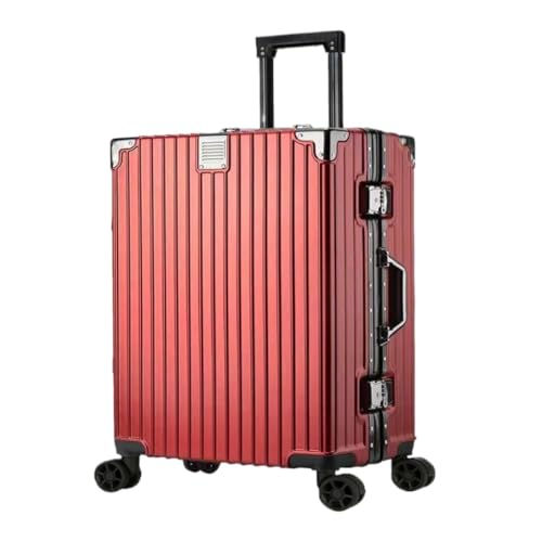 OZWYCY Rollkoffer Koffer Trolley Koffer Passwort Boarding Koffer Koffer Universal Rad Koffer Männer Und Frauen Koffer Reisekoffer(B) von OZWYCY