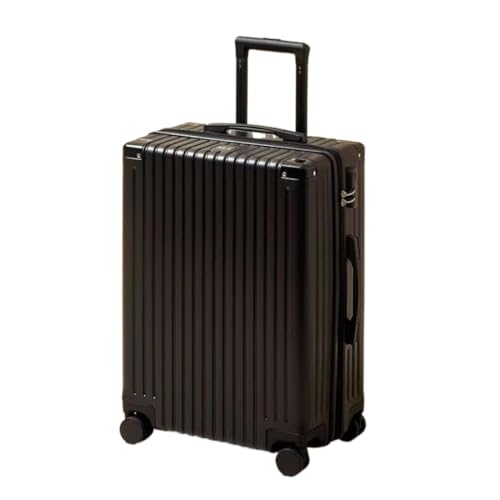 OZWYCY Rollkoffer Retro-Koffer for Männer Und Frauen, 26-Zoll-Universalrad-Trolley, 24-Zoll-Passwortbox-Koffer for Herren Reisekoffer(Gray,22in) von OZWYCY