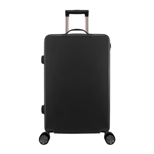 OZWYCY Rollkoffer Von Vorne Zu Öffnender Boarding-Koffer for Damen, 24-Zoll-Passwort-Reisekoffer, Universal-Rad-Trolley-Koffer Reisekoffer(A,22) von OZWYCY