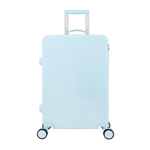 OZWYCY Rollkoffer Von Vorne Zu Öffnender Boarding-Koffer for Damen, 24-Zoll-Passwort-Reisekoffer, Universal-Rad-Trolley-Koffer Reisekoffer(C,22) von OZWYCY