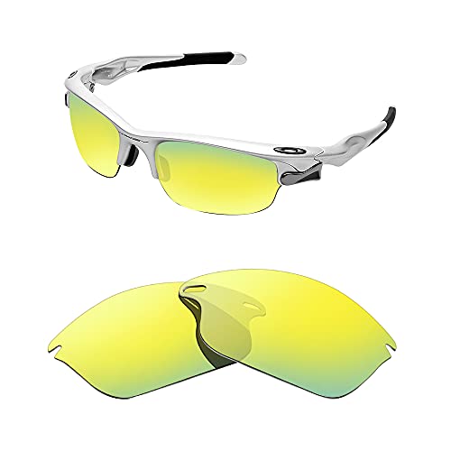 Neu Polarisierte Ersatzgläser für Oakley Fast Jacket XL Sonnenbrille (Gold) von HiCycle2