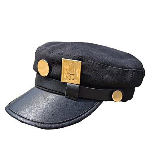 Oakamy Anime Cap Cosplay Hut Requisiten Baseball Schirmmütze Schwarz von Oakamy