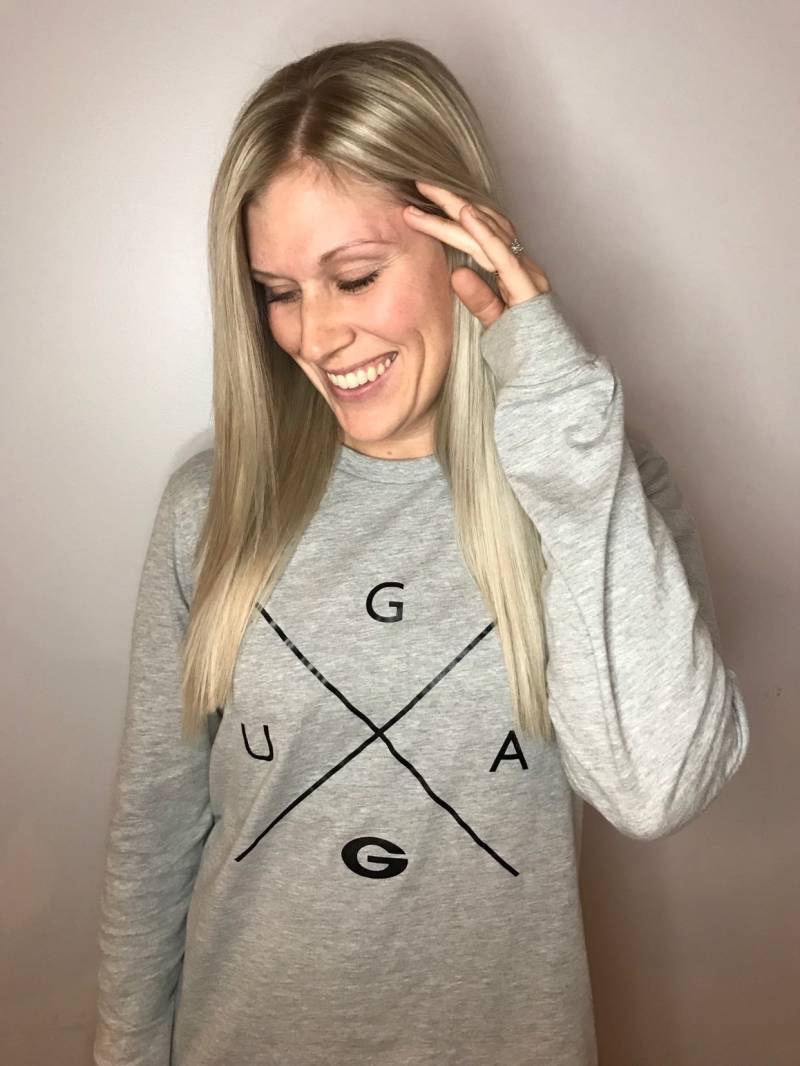 Uga Kompass | Kurz- Oder Langarm Shirt - Lässige T-Shirts Universität Von Georgia Uga Kompass | Kurz- Oder Langarm Shirt - Lässige T-Shirts Universität Von Georgia von OakandMossClothing