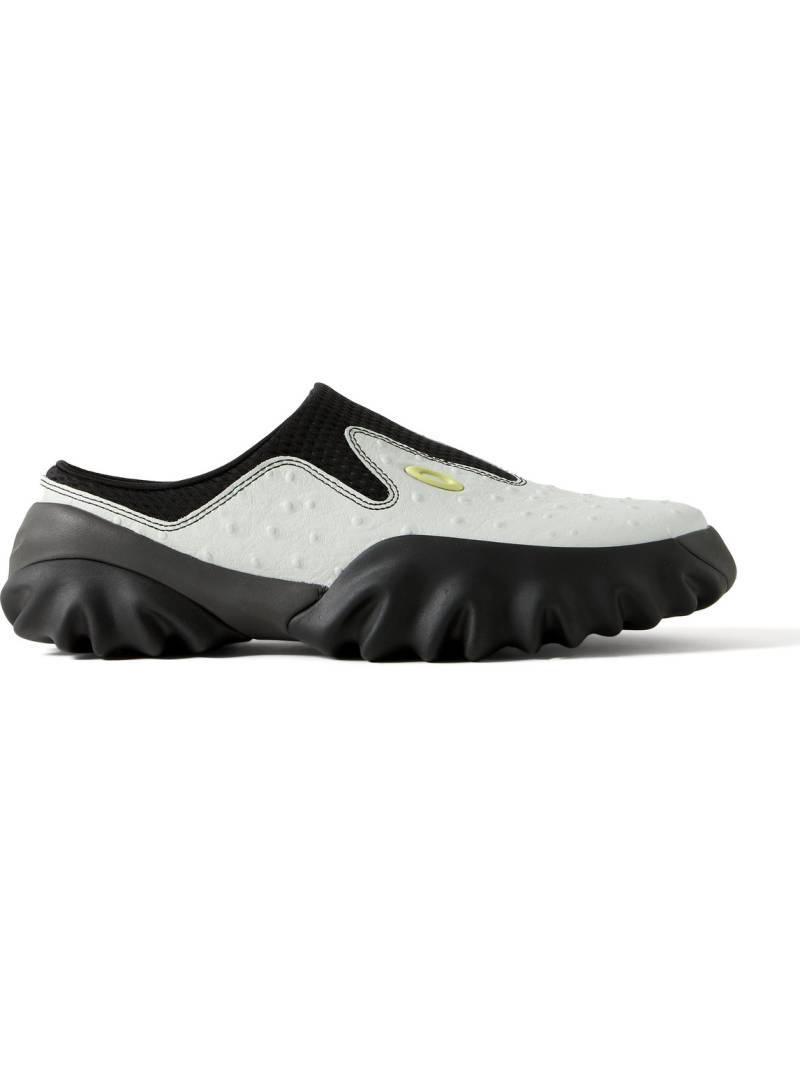 Oakley Factory - Brain Dead Chop Saw Mesh and Textured-Leather Slip-On Sneakers - Men - White - US 10 von Oakley Factory