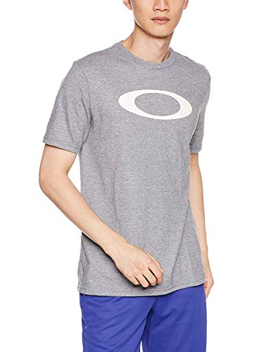 Oakley Herren O-Bold Ellipse Hemd, Athletic Heather Grey, Groß von Oakley