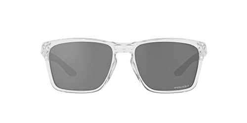 Oakley 0OO9448 Brille, poliert, transparent/Premium-Schwarz, 57 für Herren, Poliert Transparent/Schwarz Premium von Oakley