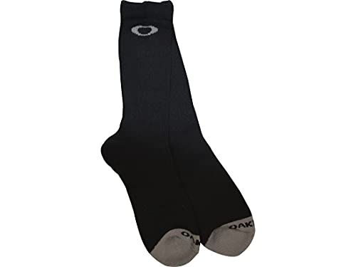 Oakley 5 Pack Crew Socks, Black, Medium von Oakley