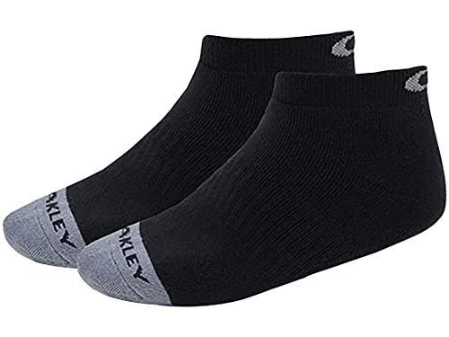 Oakley 5 Pack No Show Socks, Black, Large von Oakley