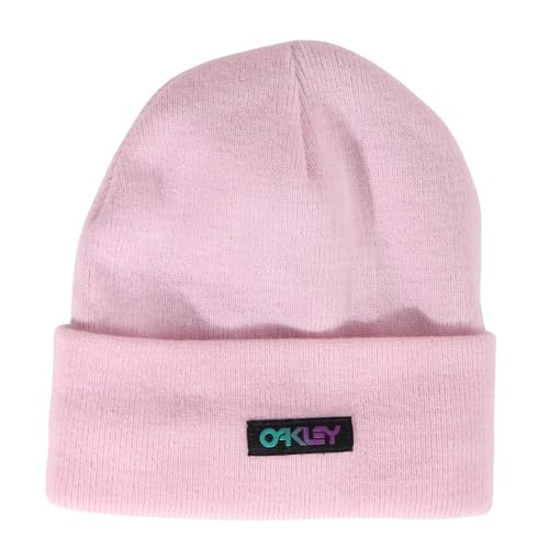 Oakley B1B Gradient Patch Beanie-Mütze pink von Oakley