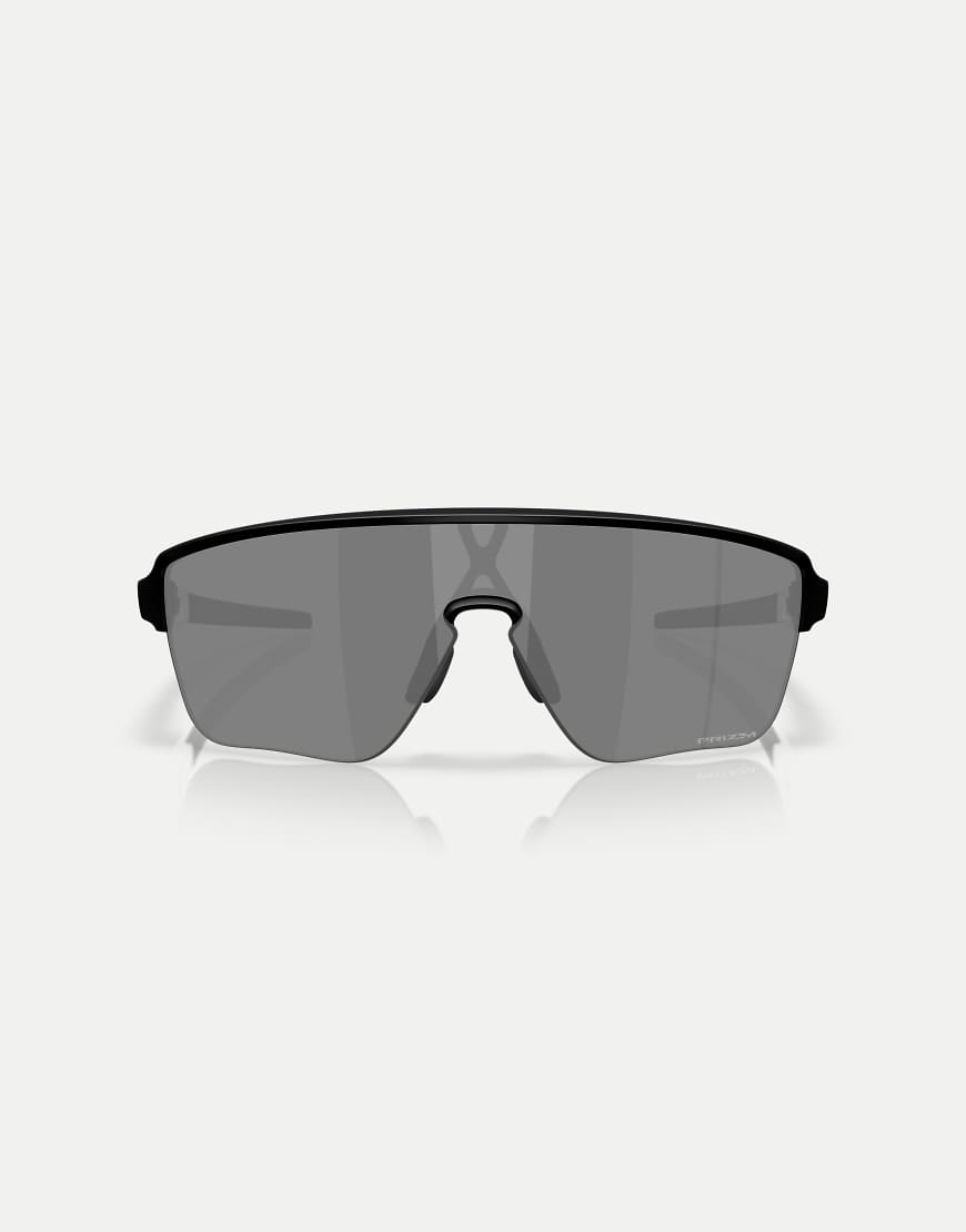 Oakley - Corridor SQ Duality Collection - Rechteckige Sonnenbrille in Mattschwarz und schwarz verspiegelten Gläsern Oakley - Corridor SQ Duality Collection - Rechteckige Sonnenbrille in Mattschwarz und schwarz verspiegelten Gläsern von Oakley