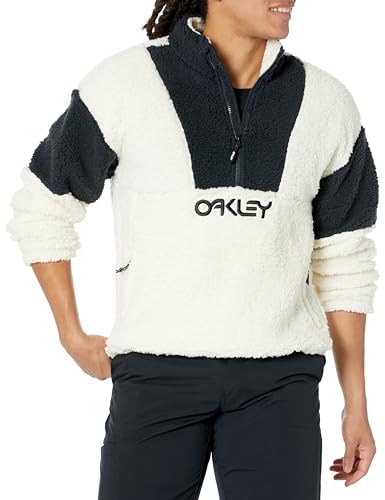 Oakley Damen Thermonuclear Protection Ember Half Zip Recycled Fleece Pullover, Weiß (Arctic White), Klein von Oakley