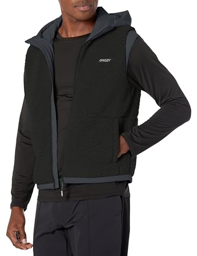 Oakley Damen Thermonuclear Protection Sherpa Recycled Vest Weste, Blackout, L von Oakley