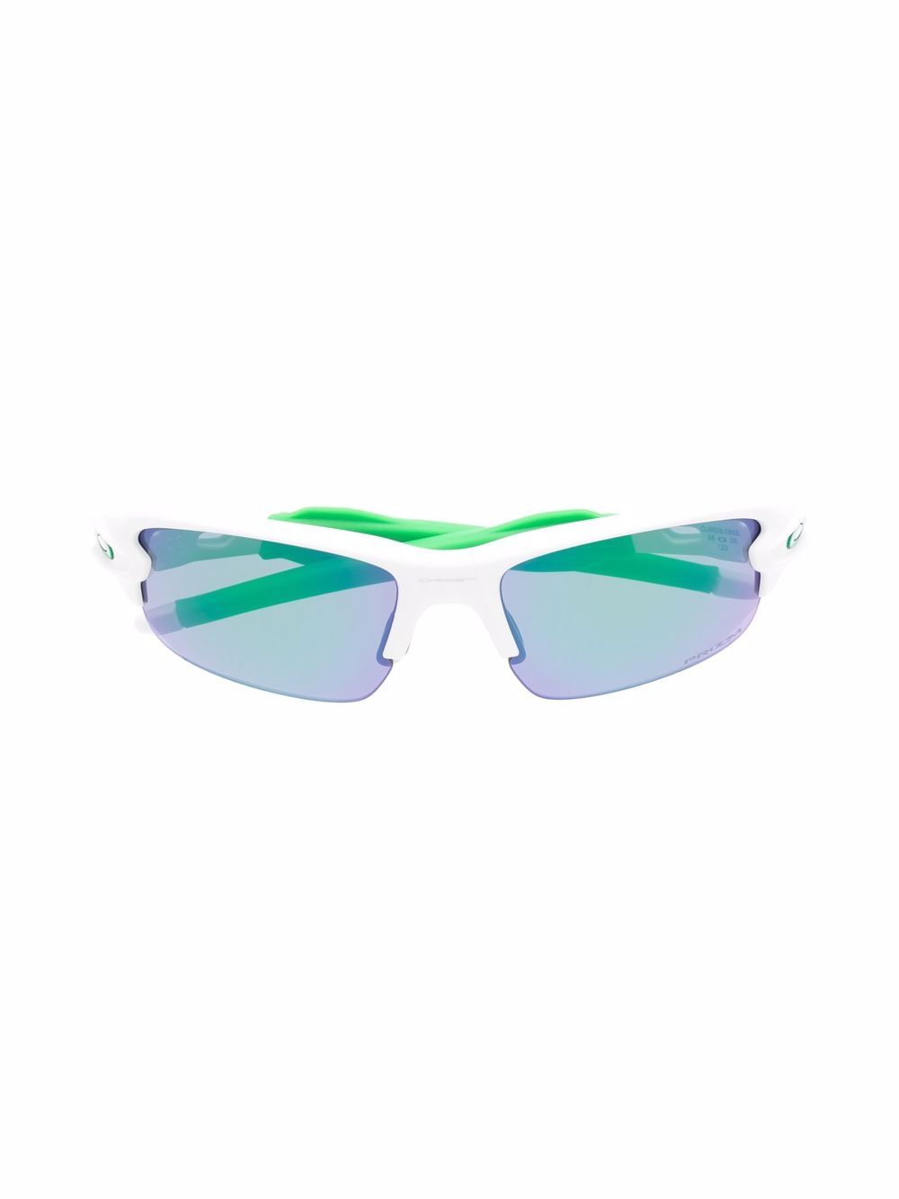 Oakley Eckige Flak XXS Sonnenbrille - Weiß von Oakley