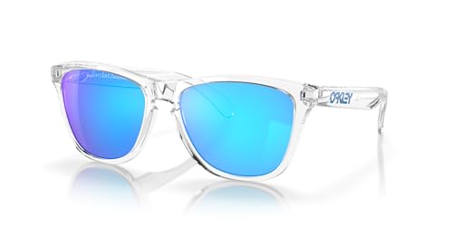 Oakley Unisex-Erwachsene Frogskins OO9013 Sonnenbrille, Weiß (Transparente), 0 von Oakley
