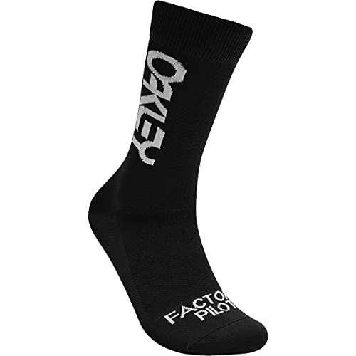 Oakley Herren Factory Pilot Mountain Bike Socken, Blackout, Large von Oakley