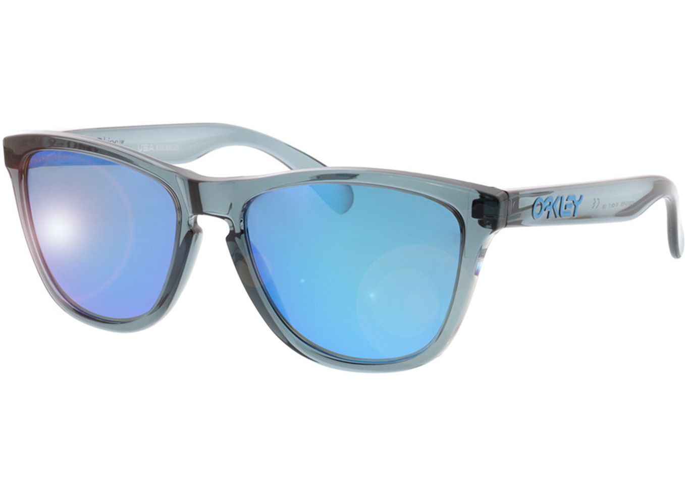 Oakley Frogskins OO9013 F6 55-17 Sonnenbrille mit Sehstärke erhältlich, Damen/Herren, Vollrand, Eckig von Oakley