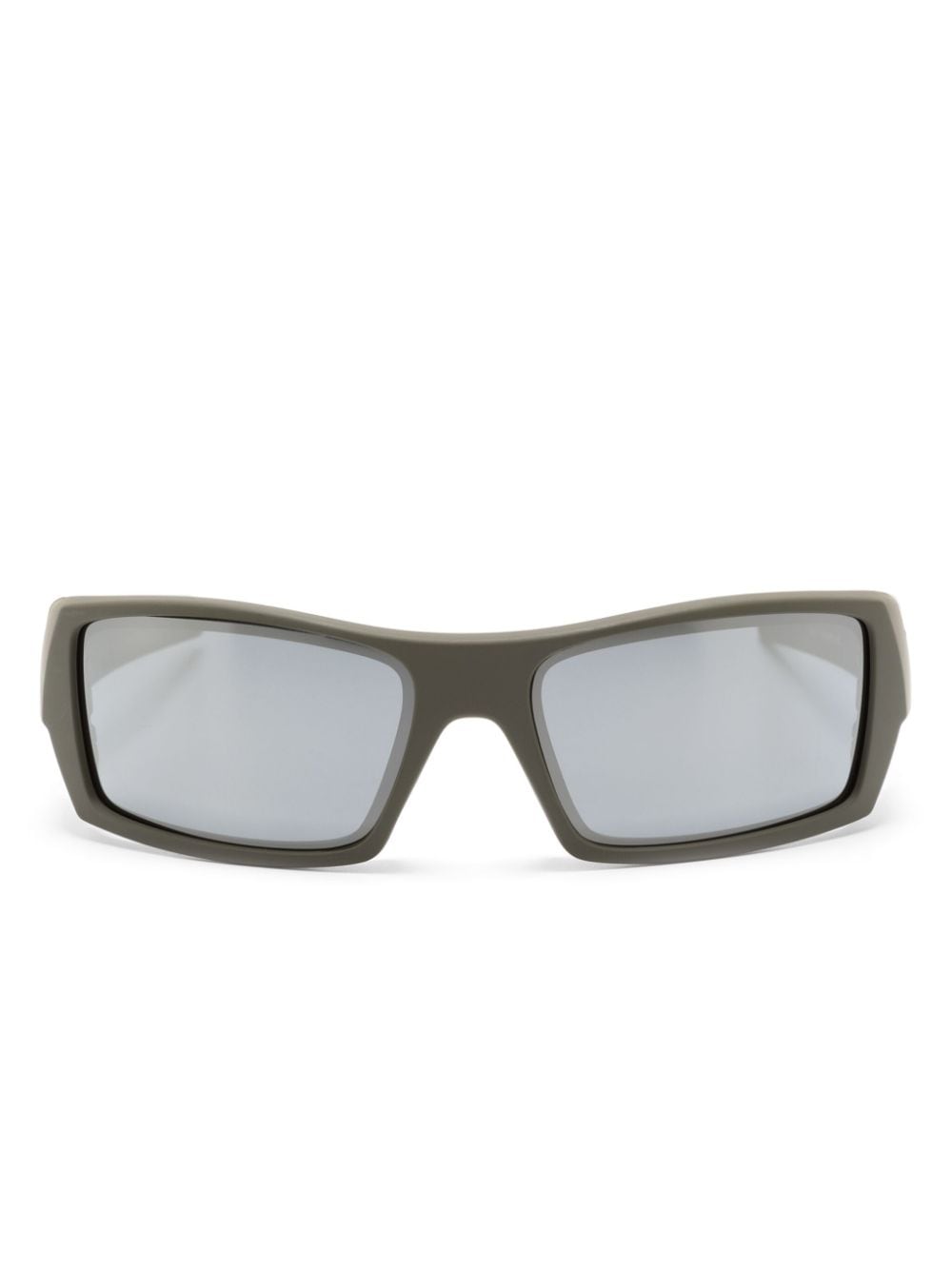 Oakley Gascan Sonnenbrille im Biker-Look - Grün von Oakley