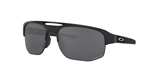 Oakley Herren 0OO9424 Sonnenbrille, Blau (Matte Black), 70 von Oakley