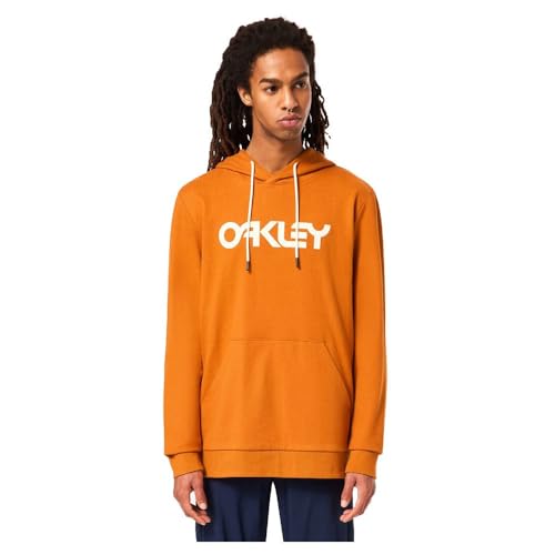 Oakley Herren B1b Pullover Hoodie 2.0 Sweatshirt, Orange/Abendrot im Zickzackmuster (Sunset Chevron), Medium von Oakley