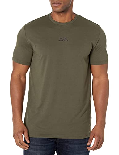 Oakley Herren Bark New Short Sleeve T-Shirt, Dunkler Pinsel, Mittel von Oakley