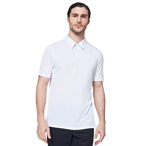 Oakley Herren Divisional Polo 2.0 Polohemd, Weiss/opulenter Garten, XX-Large von Oakley