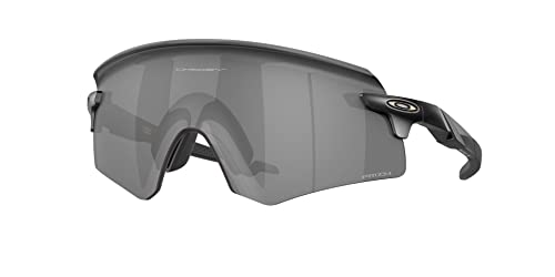 Oakley Herren Encoder Sonnenbrille, Mattschwarz/Prizm Black, Standard von Oakley