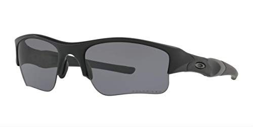 Oakley Herren Flak Jacket Xlj Sonnenbrille, Mattschwarz-grau von Oakley