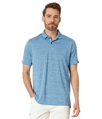 Oakley Herren Gravity Pro Polo Polohemd, Stonewash Blue Heather, XL von Oakley