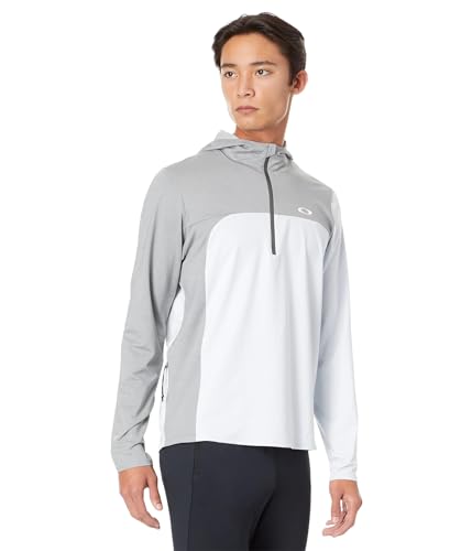 Oakley Herren Gravity Range Hoodie, Blau meliert, Medium Oakley Herren Gravity Range Hoodie, Blau meliert, Medium von Oakley