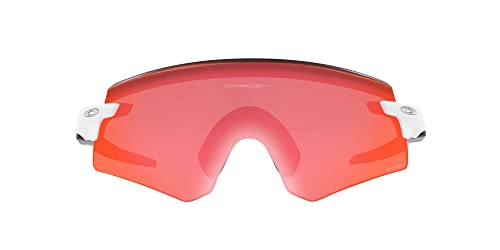 Oakley Herren Oo9471 Encoder Sonnenbrille, Mattweiß/Prizm Trail Taschenlampe von Oakley