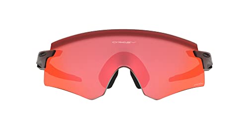 Oakley Herren Oo9472f Encoder Low Bridge Fit Rechteckige Sonnenbrille, Matte Red Colorshift/Prizm Trail Torch, 39 mm von Oakley