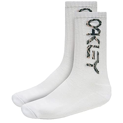 Oakley Herren PCS B1B Socken 2.0 (3 Stück), Weiss/opulenter Garten, Large von Oakley