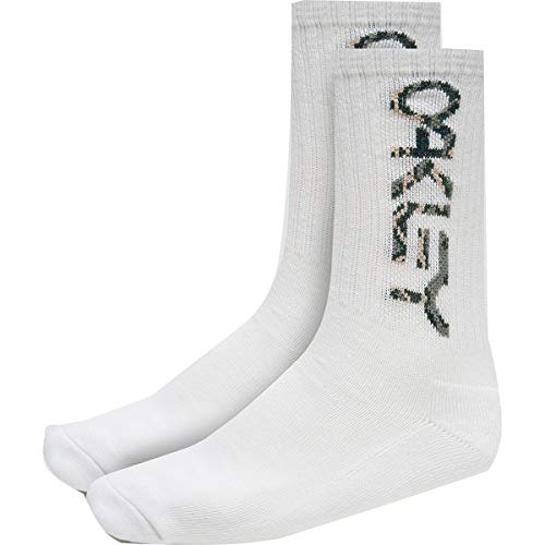 Oakley Herren PCS B1B Socken 2.0 (3 Stück), Weiss/opulenter Garten, Large von Oakley