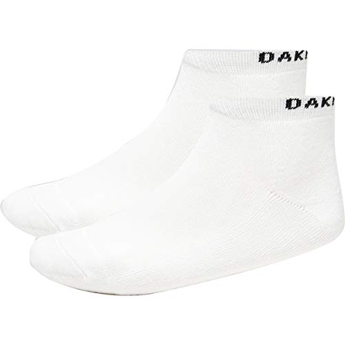 Oakley Herren Short Solid Pcs Kurze Feste Socken (3 Stück), Weiß, Large von Oakley
