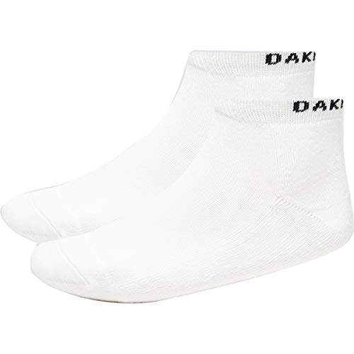 Oakley Herren Short Solid Pcs Kurze Feste Socken (3 Stück), Weiss/opulenter Garten, Large von Oakley