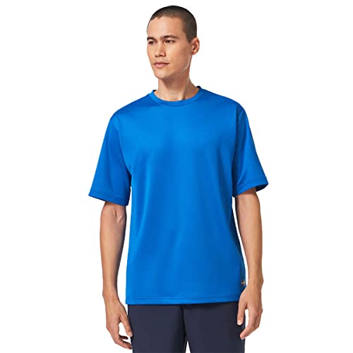 Oakley Herren Swell UV 50+ Rashguard Crew HydroLix T-Shirt - Ozone - L von Oakley