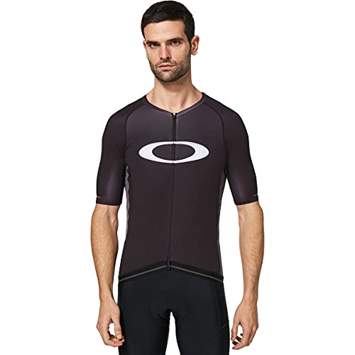 Oakley Icon Jersey 2.0 Herren schwarz Größe XL 2022 Radtrikot kurzärmlig von Oakley