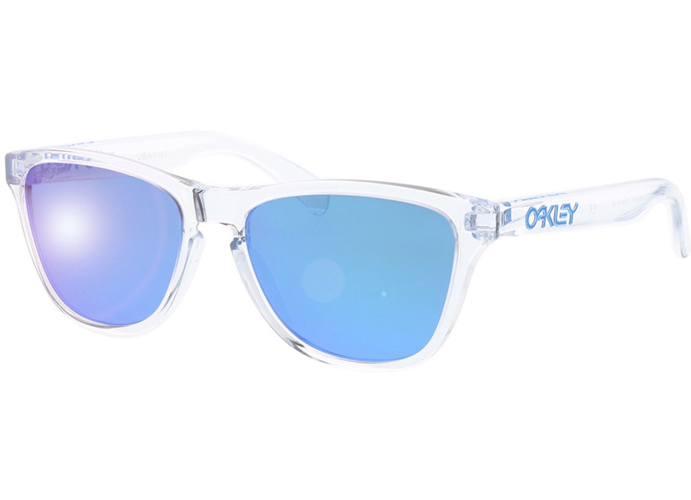 Oakley Junior Frogskins XS OJ9006 15 53-16 Sonnenbrille mit Sehstärke erhältlich, Kinder, Vollrand, Eckig von Oakley