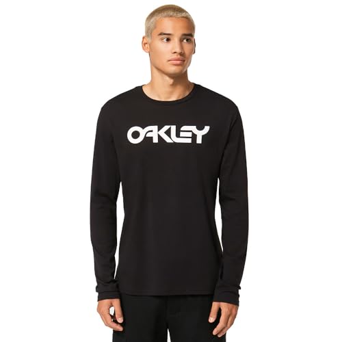 Oakley Mark II Langarm-T-Shirt 2.0, schwarz/weiß, Groß von Oakley