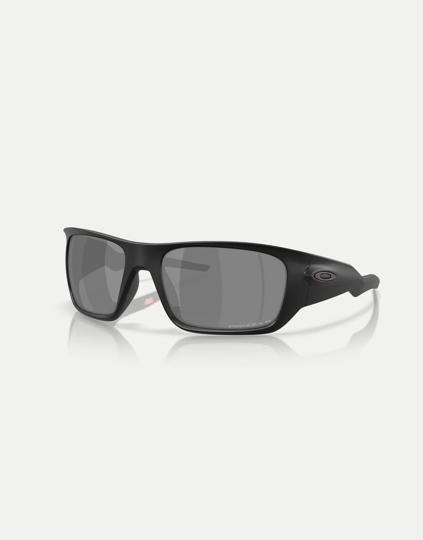 Oakley - Masseter - Rechteckige, polarisierte Sonnenbrille in Mattschwarz mit verspiegelten schwarzen Gläsern Oakley - Masseter - Rechteckige, polarisierte Sonnenbrille in Mattschwarz mit verspiegelten schwarzen Gläsern von Oakley