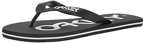 Oakley Men's College FLIP Flop, Blackout, 12 von Oakley