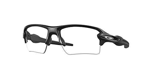 Oakley OO9188 Sonnenbrillen-Bundle: OO 9188 FLAK 2.0 XL 918898 Mattschwarz und universelle rutschfeste Silikonleine von Oakley