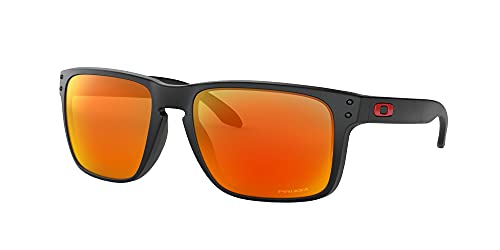 Oakley OO9417 Holbrook XL Sunglasses+ Vision Group Accessories Bundle(Matte Black/Prizm Ruby (941704) von Oakley